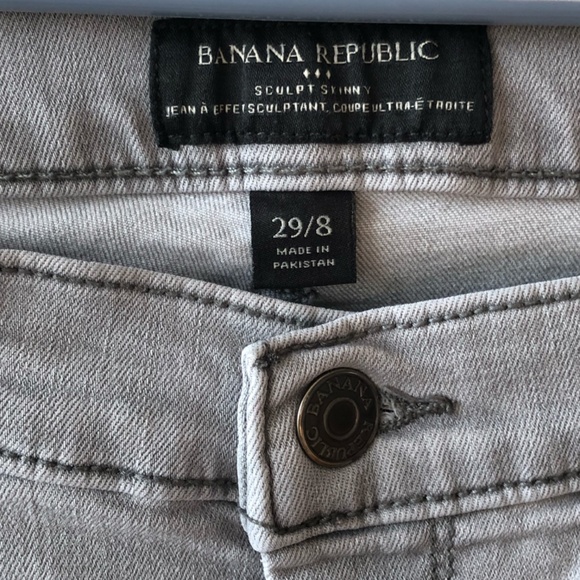 BANANA REPUBLIC SCUPTED SKINNY JEANS - Picture 2 of 2